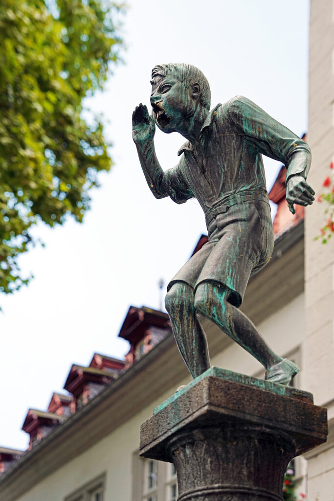 Der Schängelbrunnen in Koblenz