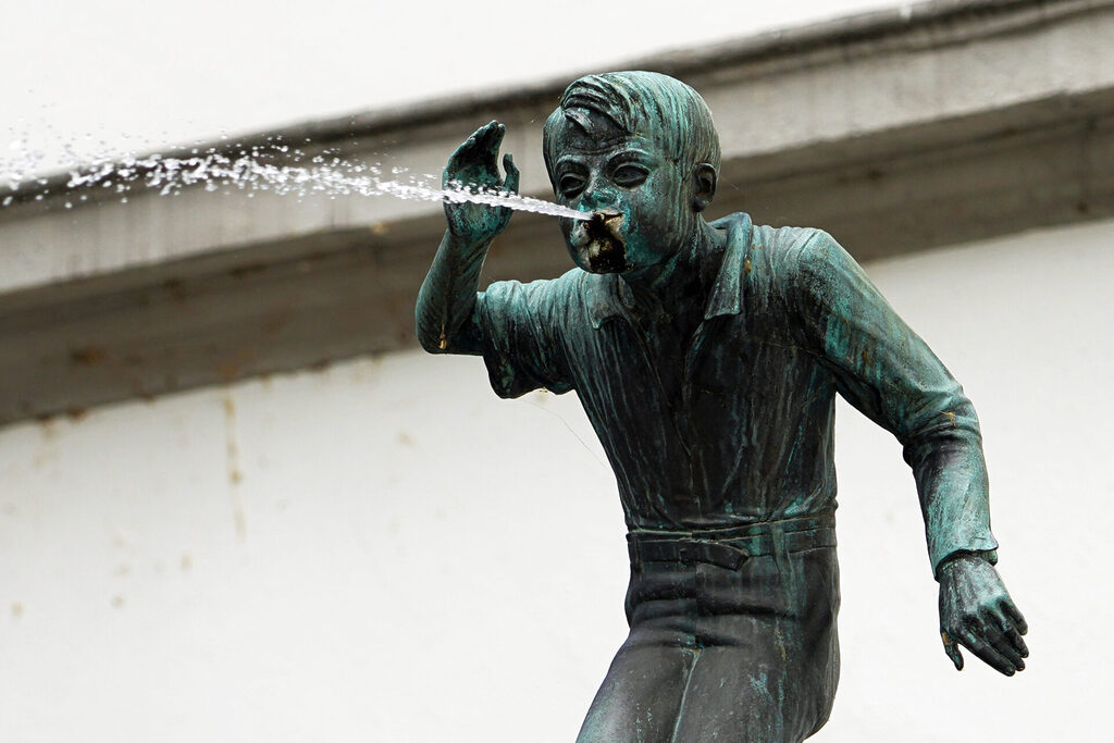 Der Schängelbrunnen in Koblenz