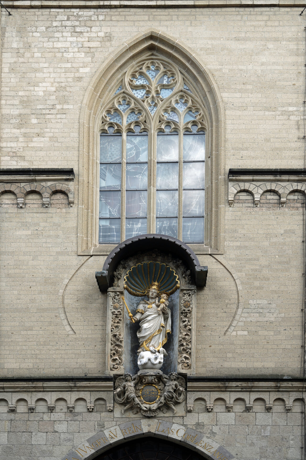 Die Liebfrauenkirche in Koblenz im Zentrum