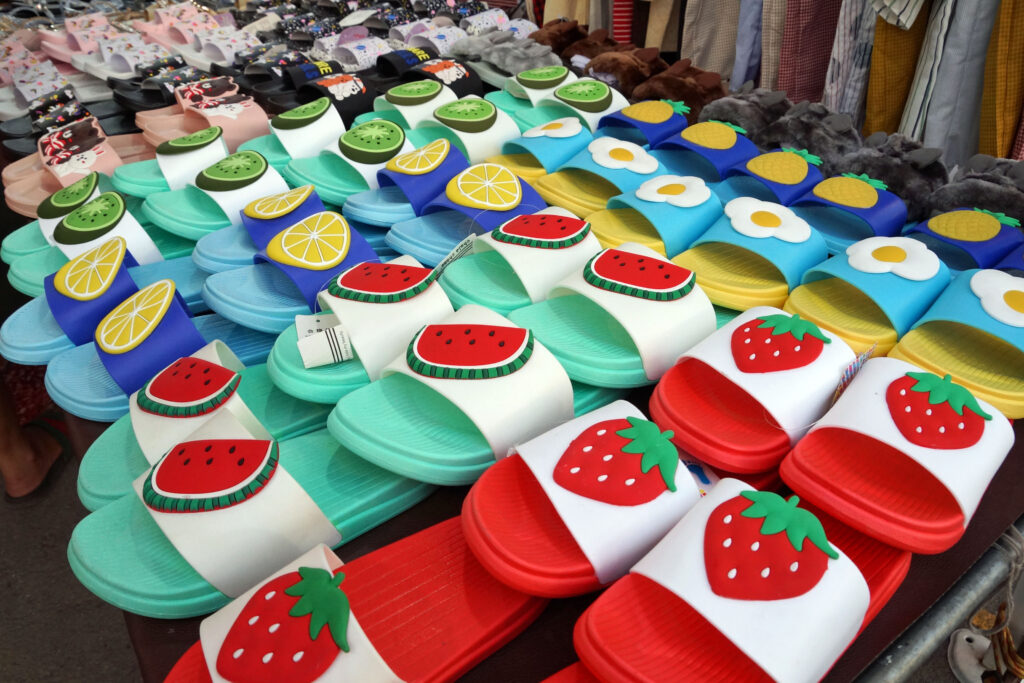 Der Nachtmarkt in Korat