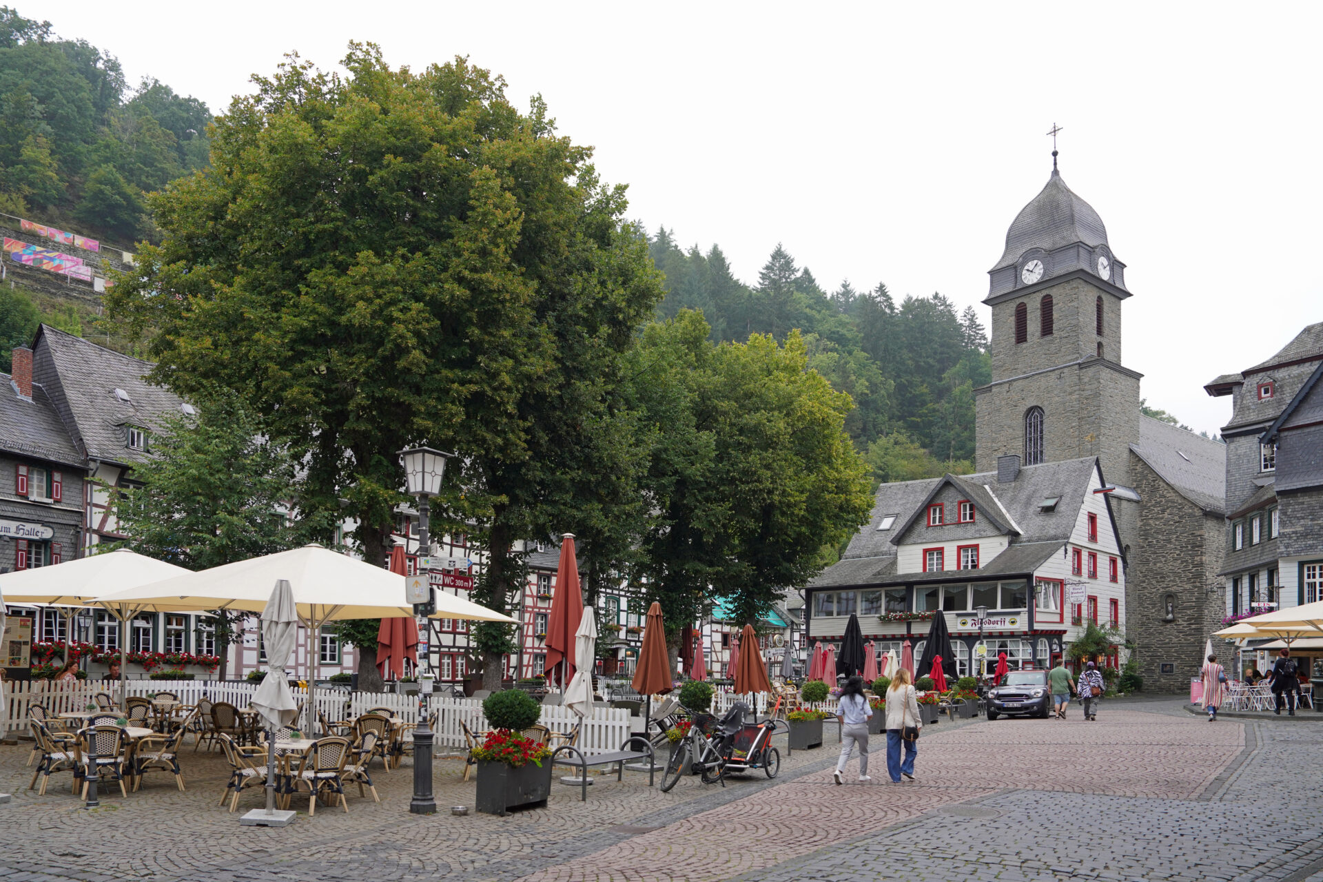 Das faszinierende Städtchen Monschau in der Nordeifel