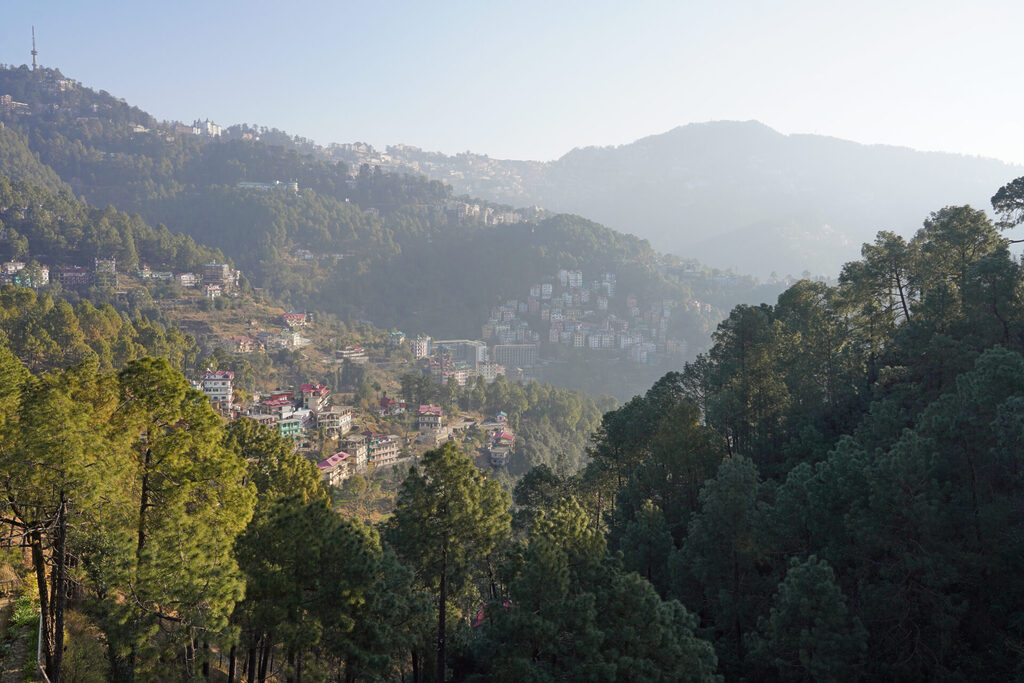 Fahrt von Delhi nach Kibber - hier die Gegend um Shimla