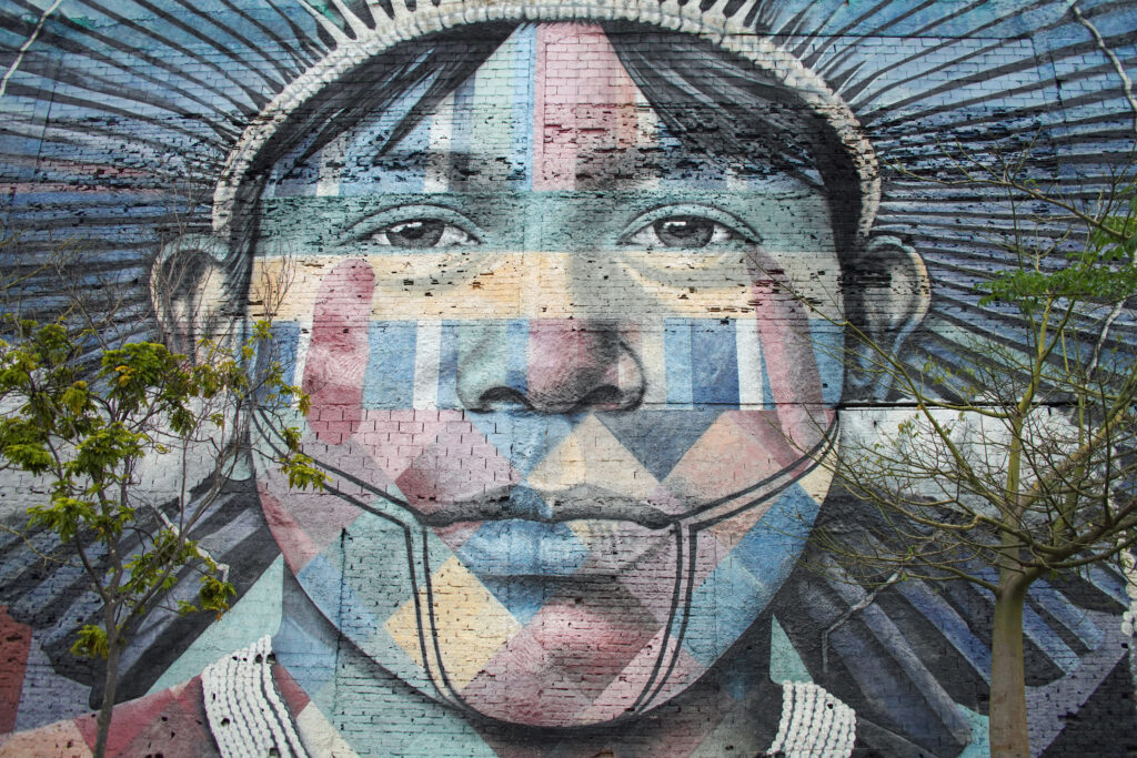 Kunst am Hafen Porto Maravilha in Rio de Janeiro