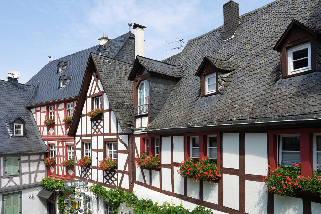 Fachwerk in Beilstein, dem Dornröschen der Mosel
