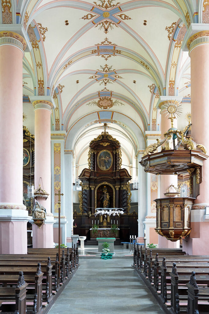 Die Karmeliterkirche in Beilstein, dem Dornröschen der Mosel