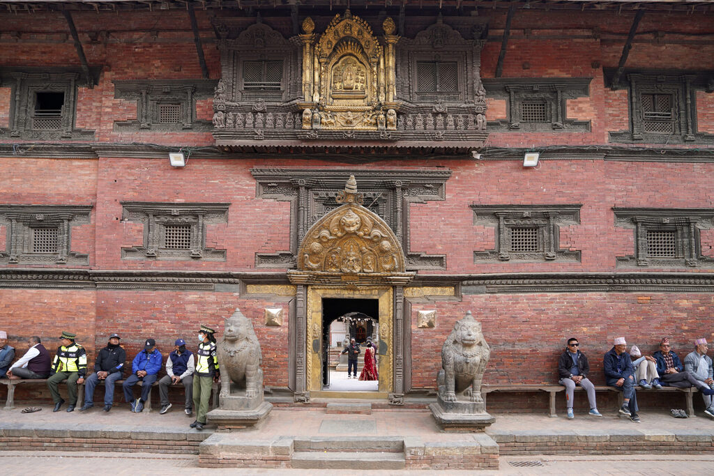 Der Durbar Square von Patan.