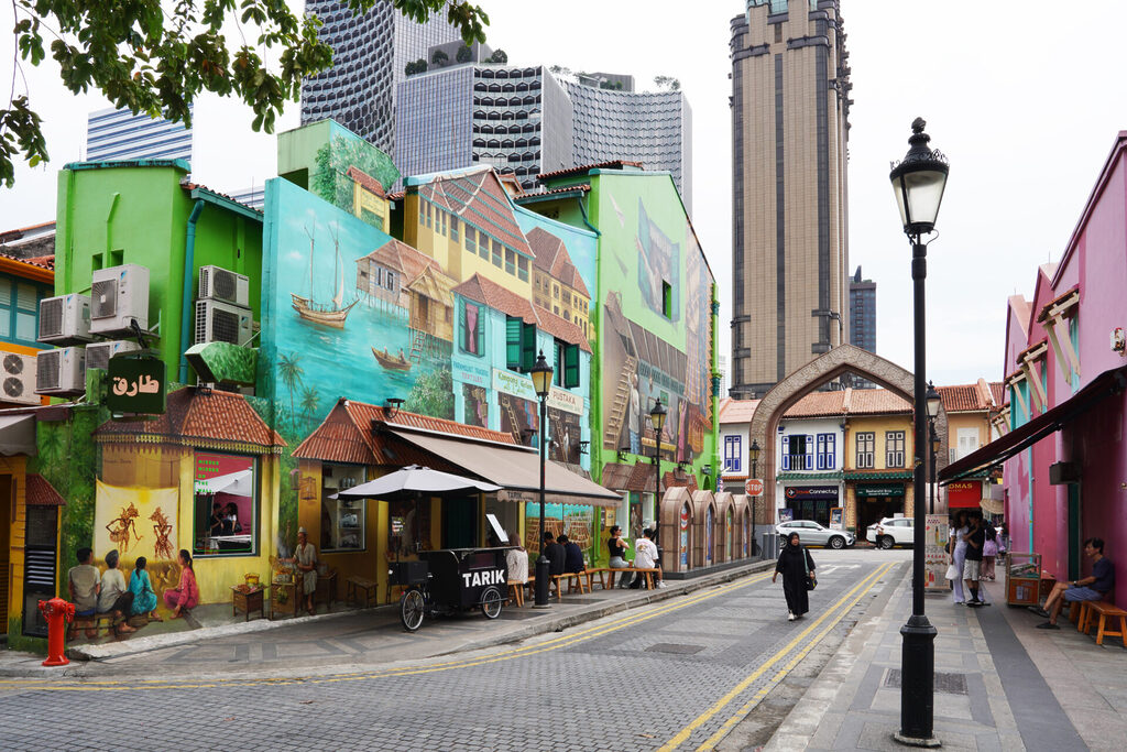 Die Arab Street und Kampong Glam sind ein faszinierendes Viertel in Singapur