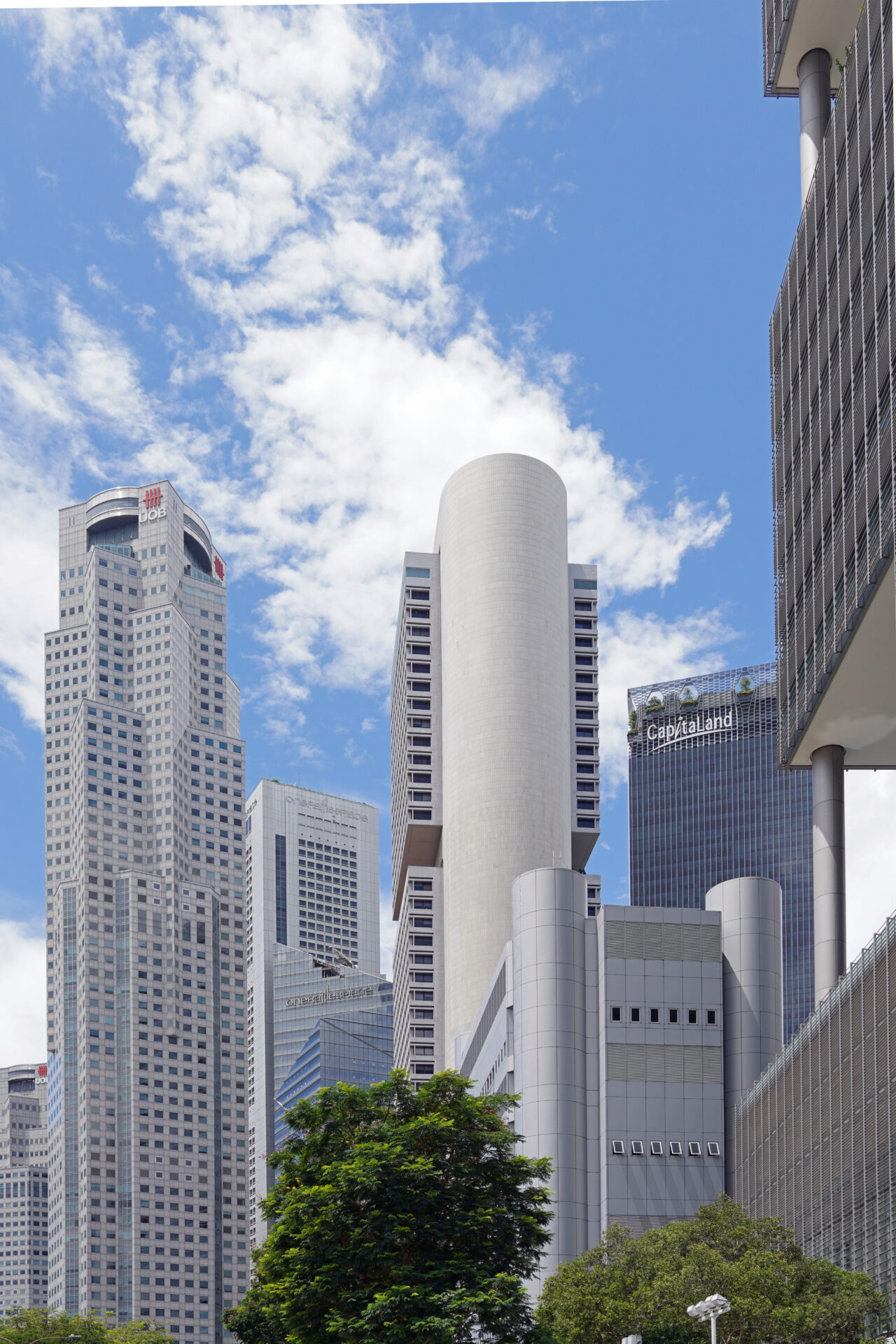 Cityscapes von Singapur. kontrastreiche Stadtansichten der Metropole