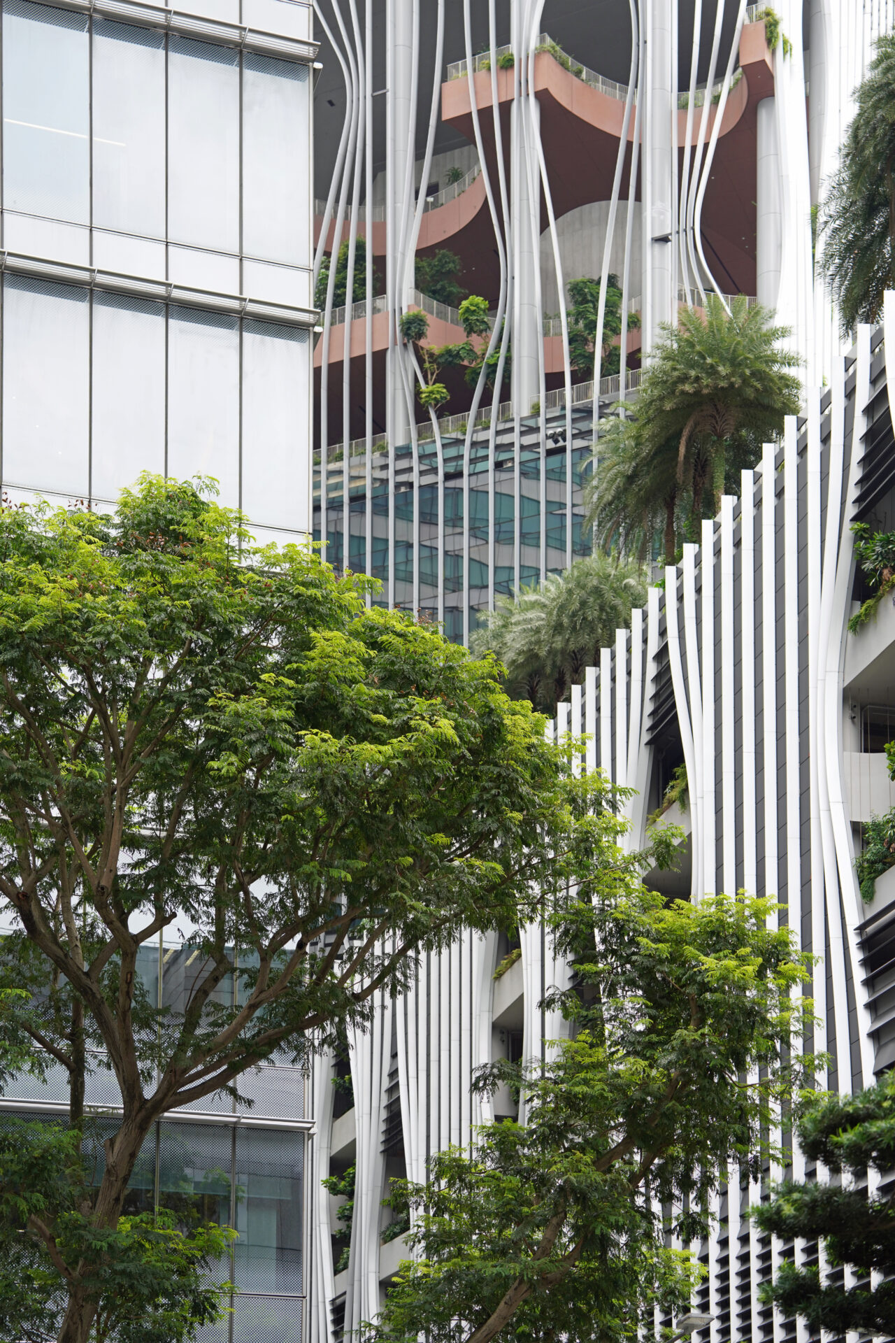 Cityscapes von Singapur. kontrastreiche Stadtansichten der Metropole