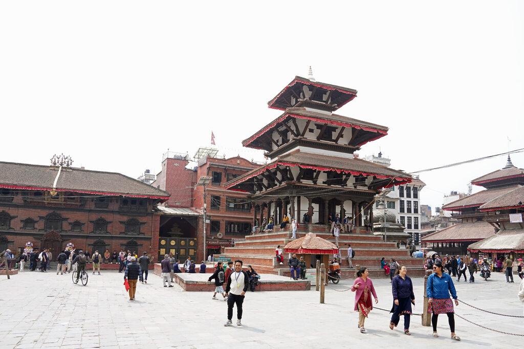 Der Durbar Square in Kathmandu