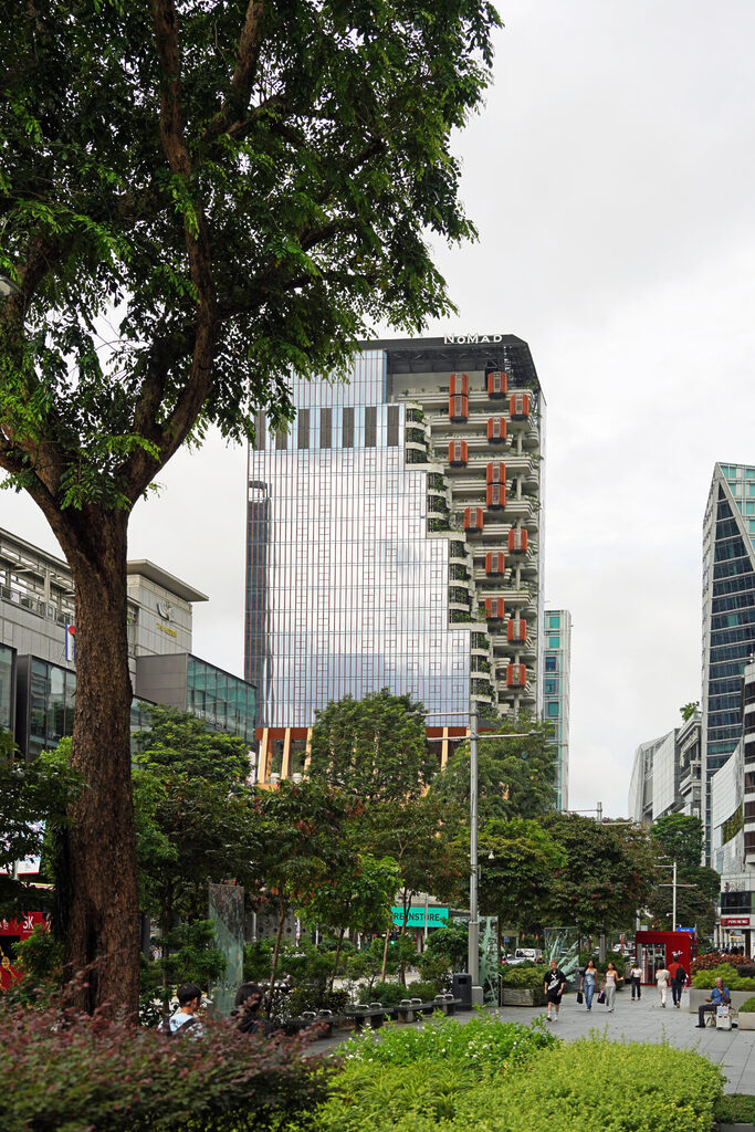 Die Orchard Road war früher ein Obstgarten und ist heute die Einkaufsstraße schlechthin in Singapur