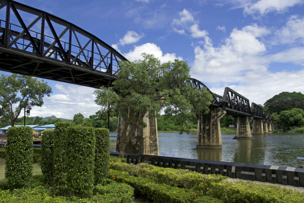 Kanchanaburi und die Brücke am River Kwai