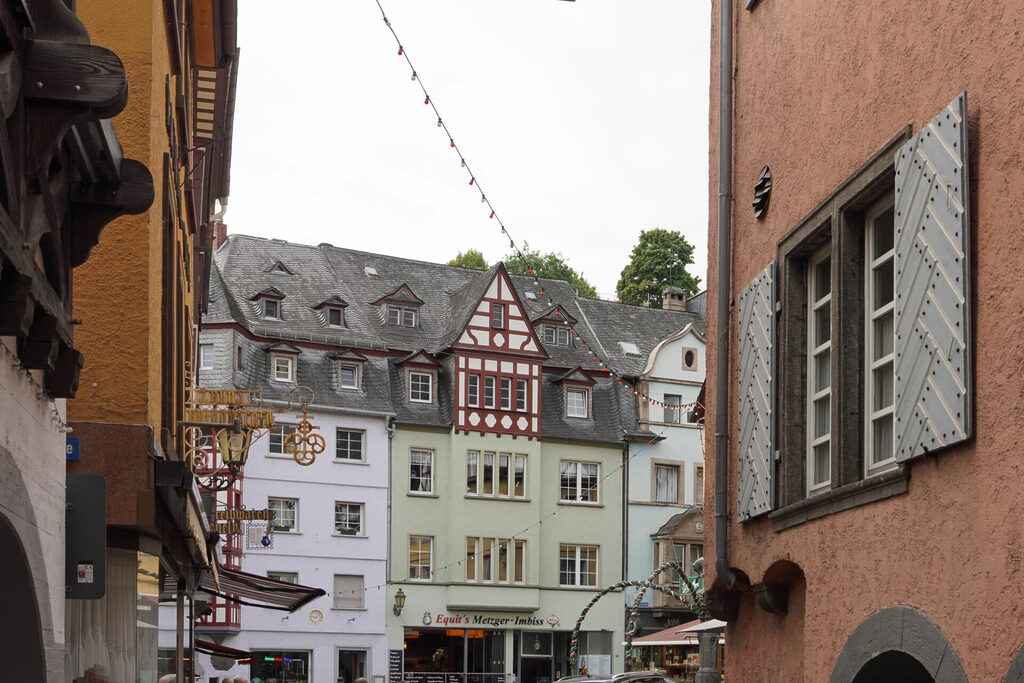 Die Altstadt von Cochem an der Mosel