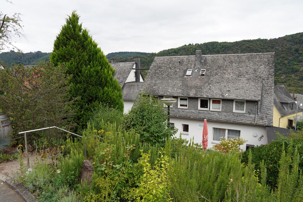 Die beiden Tarnwohnhäuser des Bundesbankbunkers in Cochem