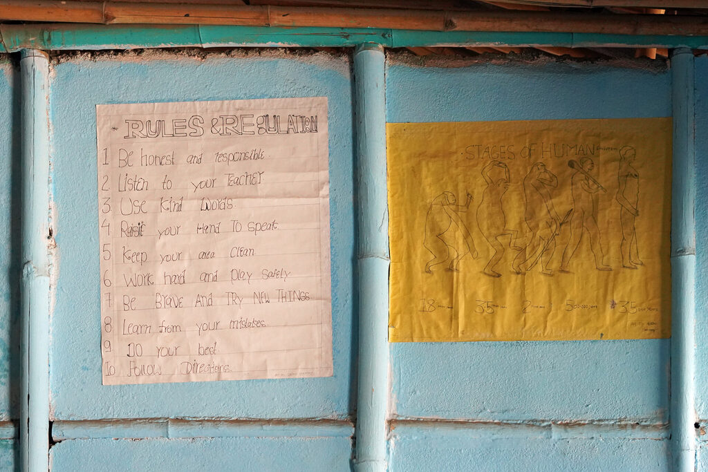 Die Bamboo School in Nepal in Kathmandu sichert Kindern eine Schulausbildung für einen Euro pro Monat.