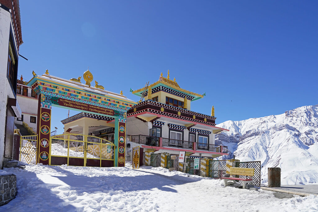 Das Kloster von Key im Spiti Valley in Nordindien
