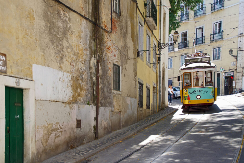 Straßenbahn in Lissabon