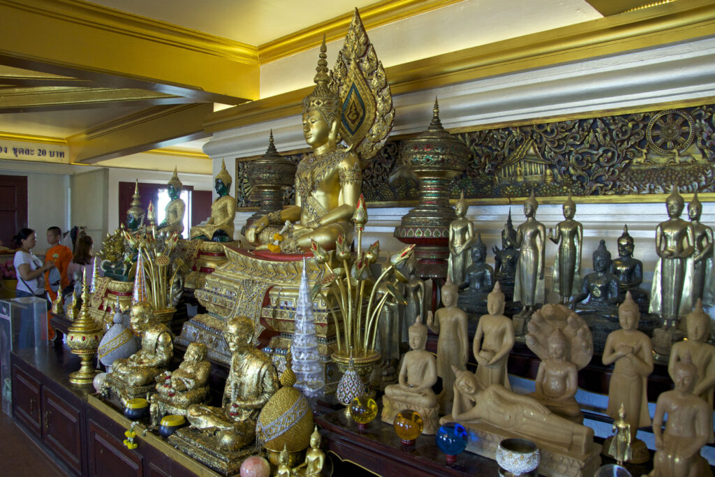 Der beeindruckende Golden Mount oder auch Wat Saket in Thailands Hauptstadt Bangkok