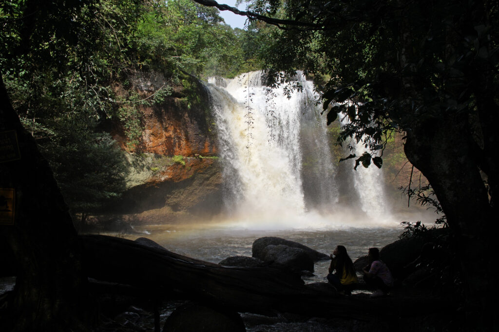 Wasserfall im Khao Yai Nationalpark in Thailand