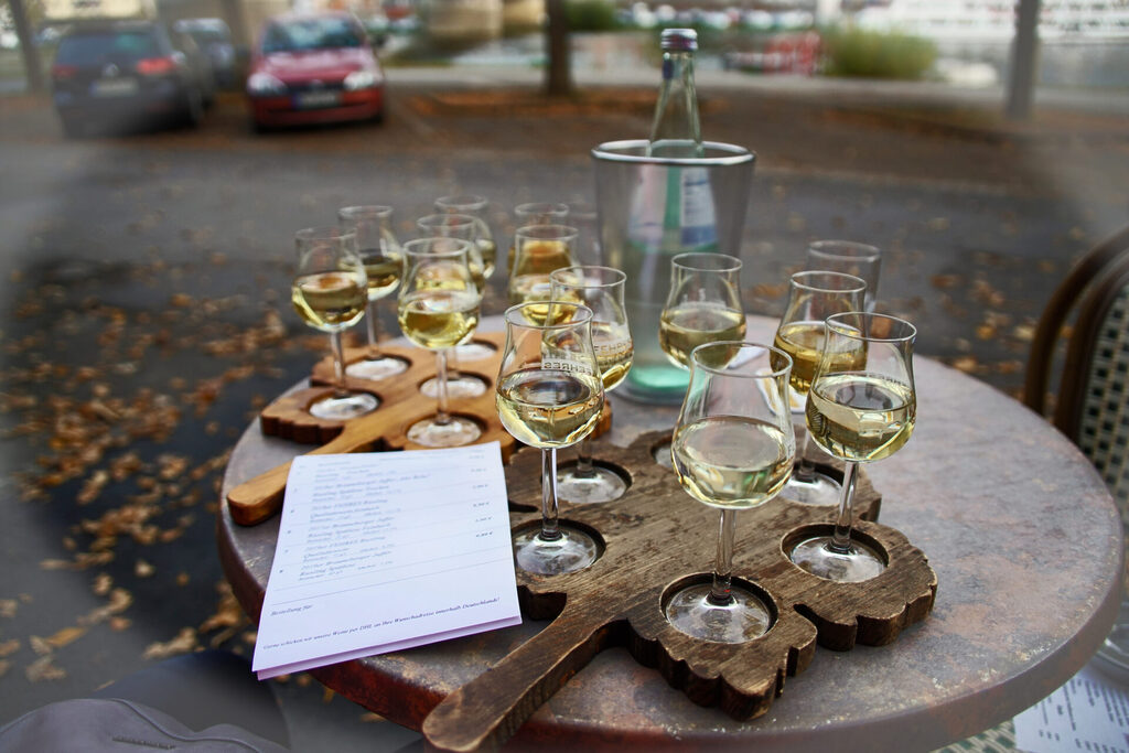 Weinprobe in Bernkastel-Kues an der Mosel