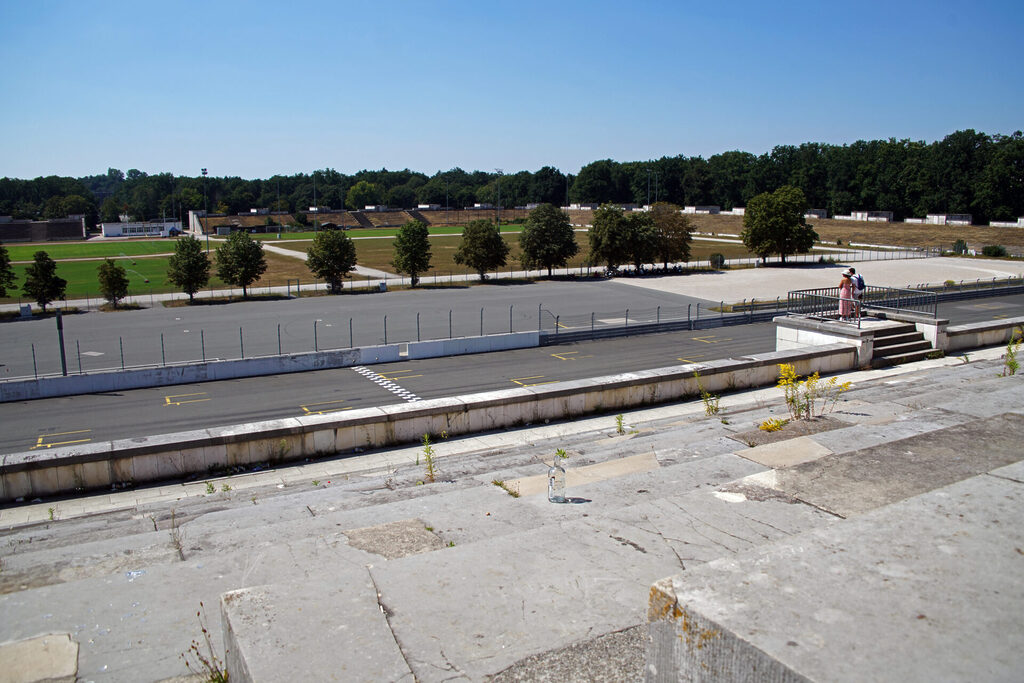 Das Zeppelinfeld in Nürnberg.