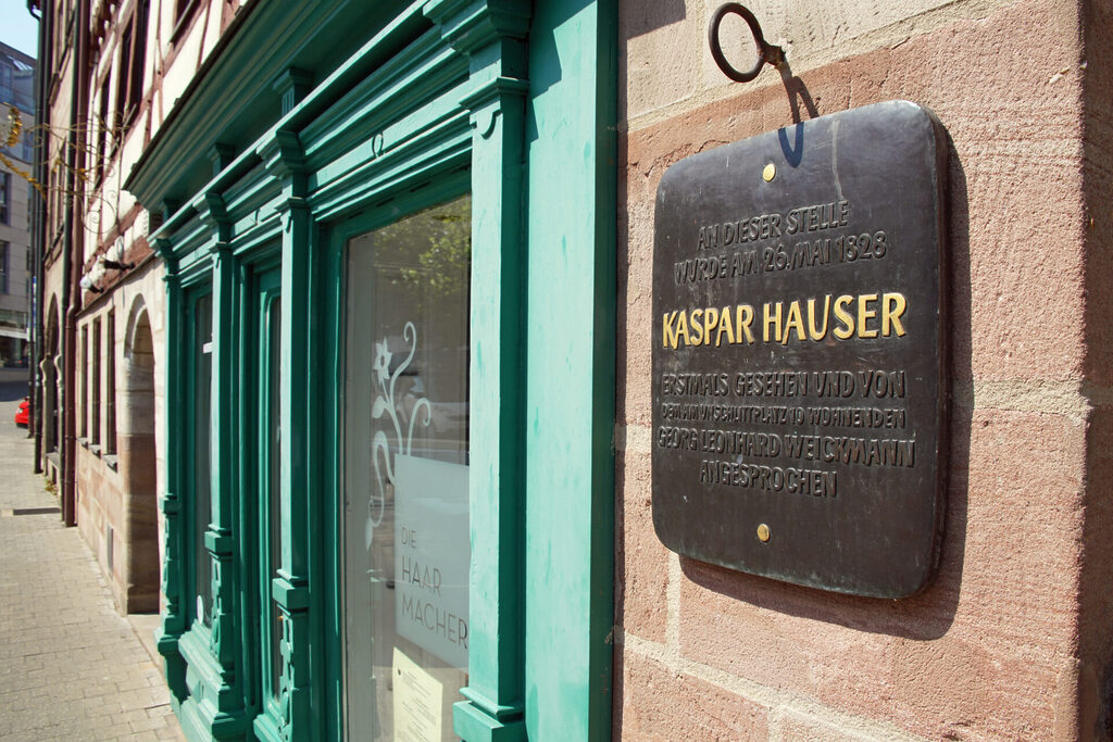 Der Kaspar-Hauser-Platz in Nürnberg.