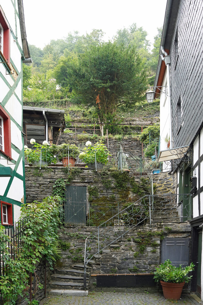 Fachwerkidylle in Monschau in der n&ouml;rdlichen Eifel